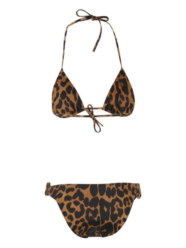 TOM FORD Bikini met luipaardprint - Bruin
