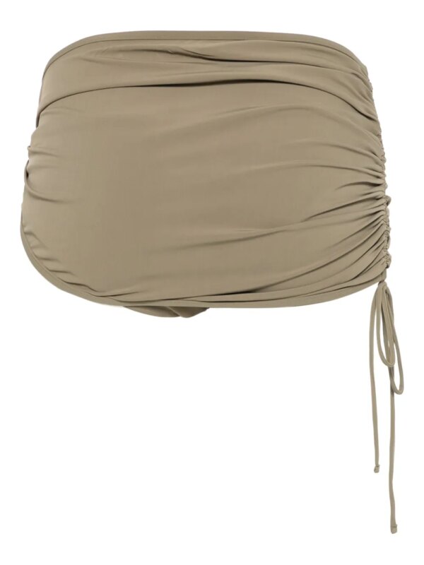 Christopher Esber Bikinislip met ruches - Groen