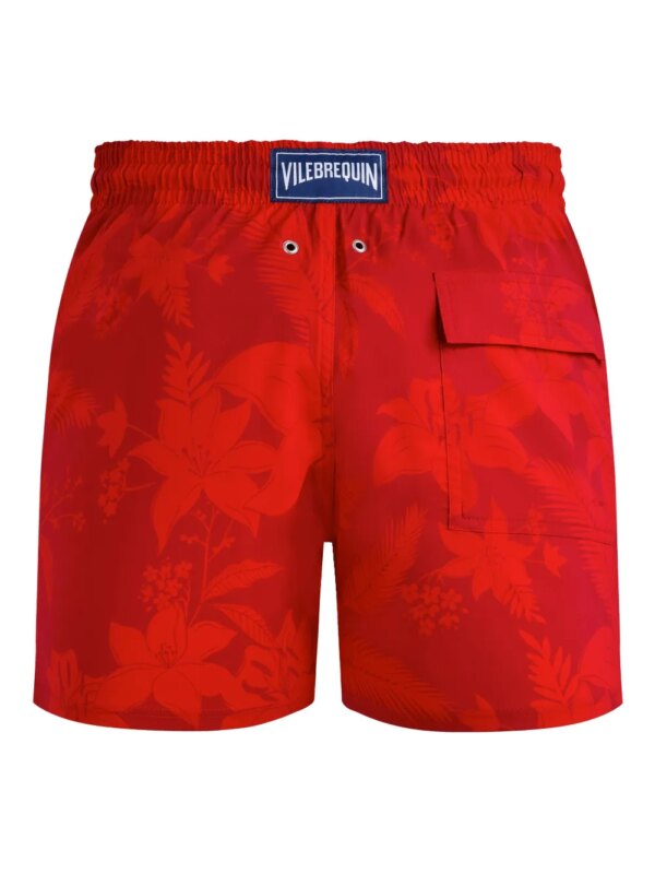Vilebrequin Flower Power zwembroek - Rood