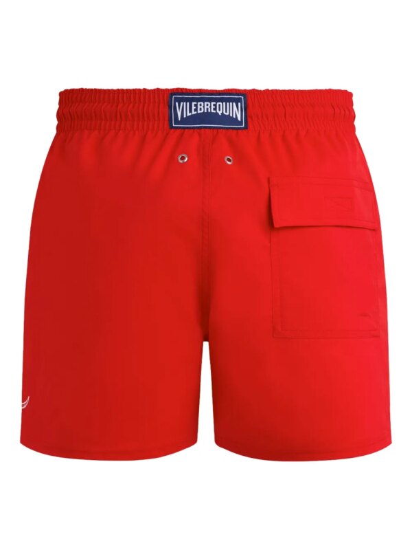 Vilebrequin Zwembroek met trekkoord - Rood