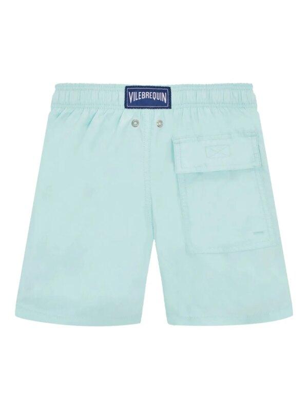 Vilebrequin Kids Shorts met logo - Blauw