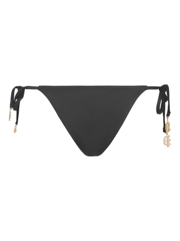 Philipp Plein Bikinislip met bedel - Zwart