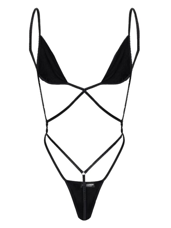 DSQUARED2 Badpak met print - Zwart