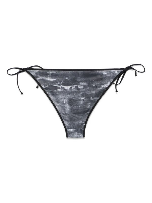 Diesel Bikinislip met abstracte print - Grijs