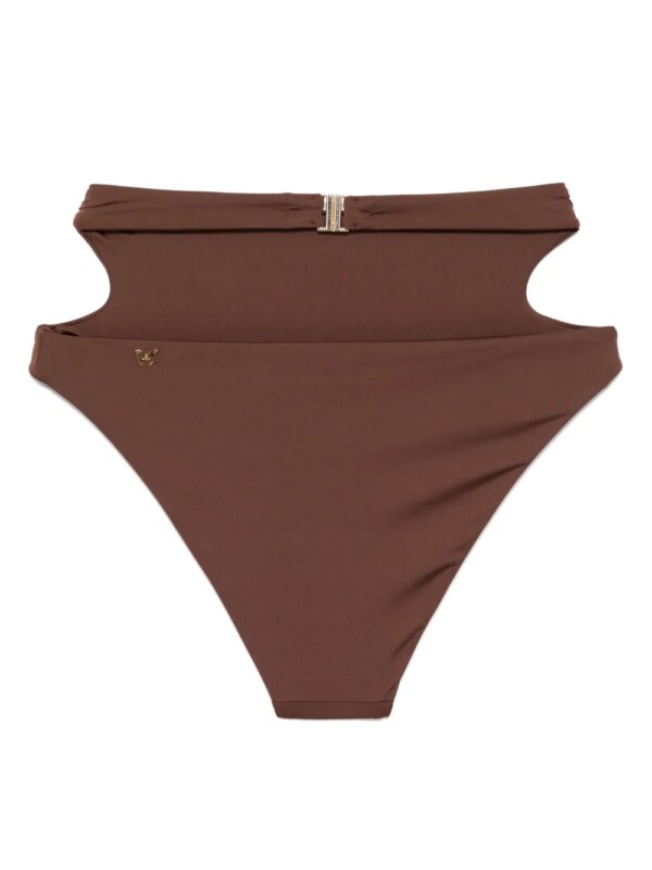 Kiki de Montparnasse La Sirene bikinislip met uitgesneden details - Bruin