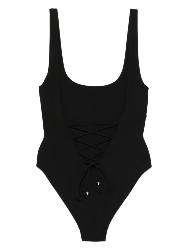 Kiki de Montparnasse Badpak met veters - Zwart