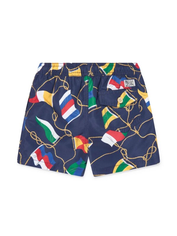 POLO RALPH LAUREN KIDS Signal Flags zwembroek - Blauw