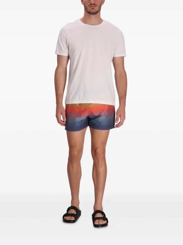 PS Paul Smith Artist Stripe zwembroek - Geel