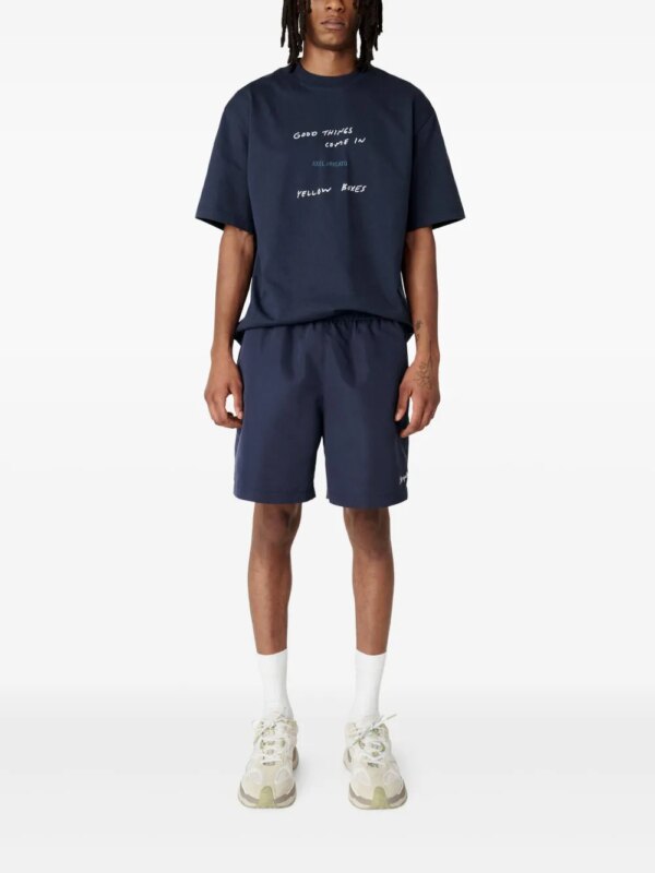 Axel Arigato Zwembroek met print - Blauw