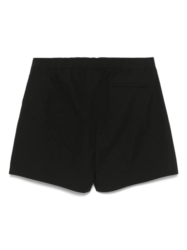 Moose Knuckles Zwembroek met logopatch - Zwart