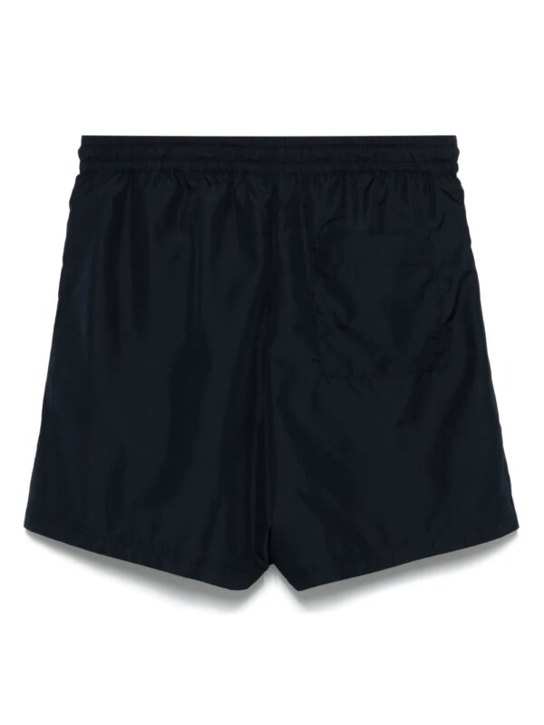 A.P.C. Zwembroek met tie-dye print - Blauw