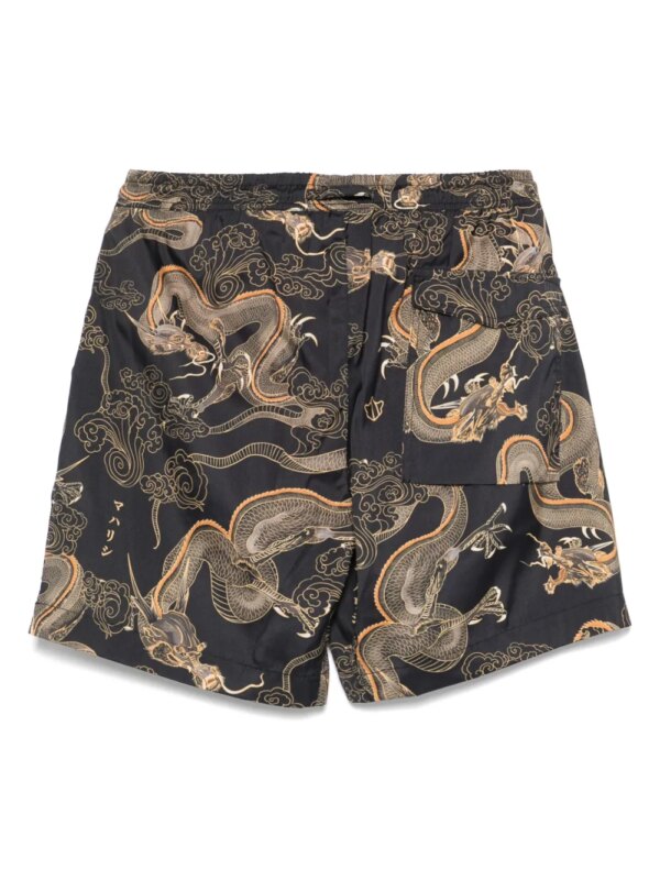 Maharishi Dragon zwembroek - Zwart