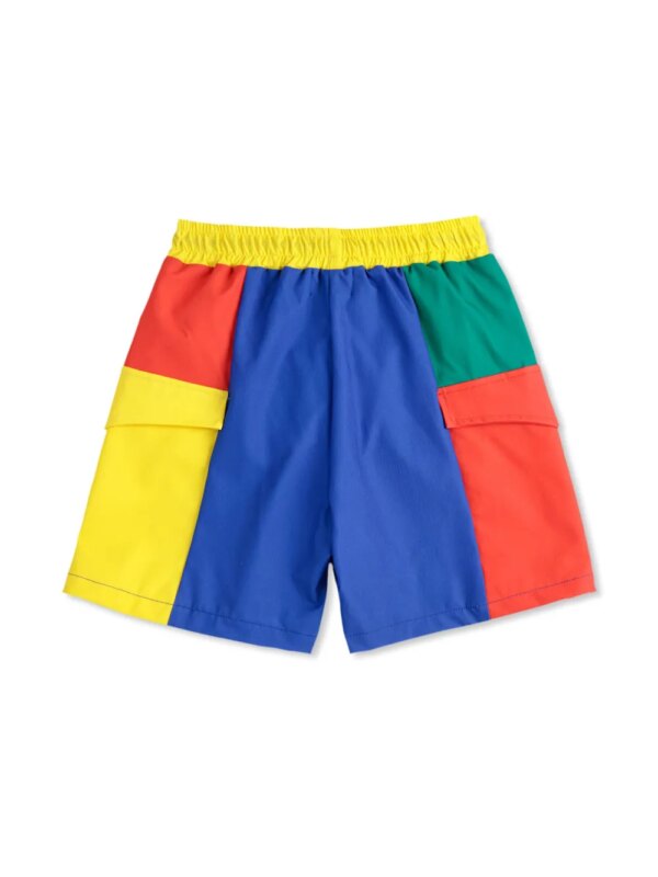Bobo Choses Zwembroek met colourblocking - Blauw