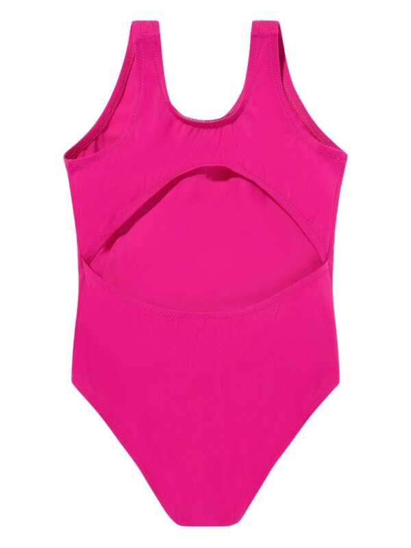 Diesel Kids Badpak met logoprint - Roze