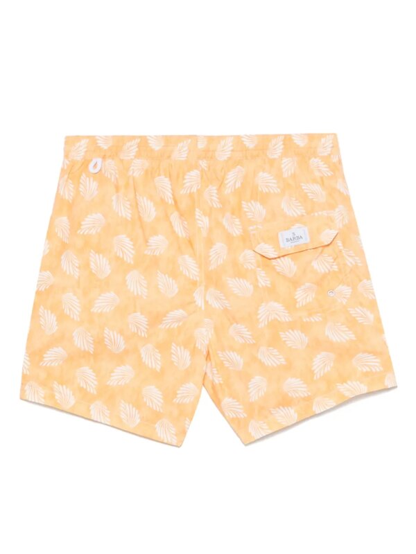 Barba Zwembroek met grafische print - Oranje