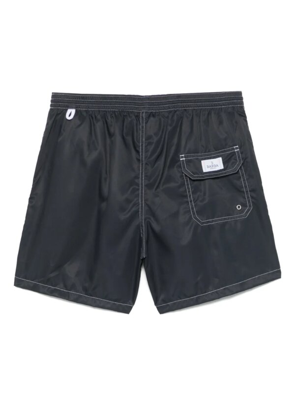 Barba Zwembroek met trekkoordtaille - Zwart