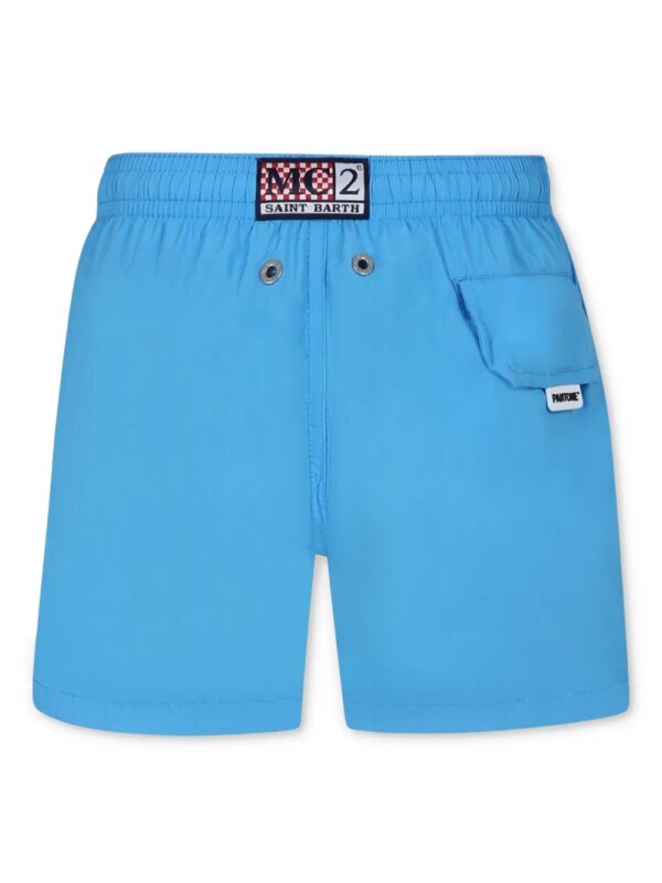MC2 Saint Barth Kids Zwembroek met trekkoord - Blauw