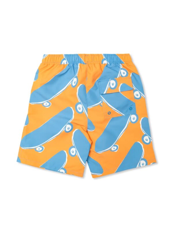 Stella McCartney Kids Zwembroek met print - Blauw