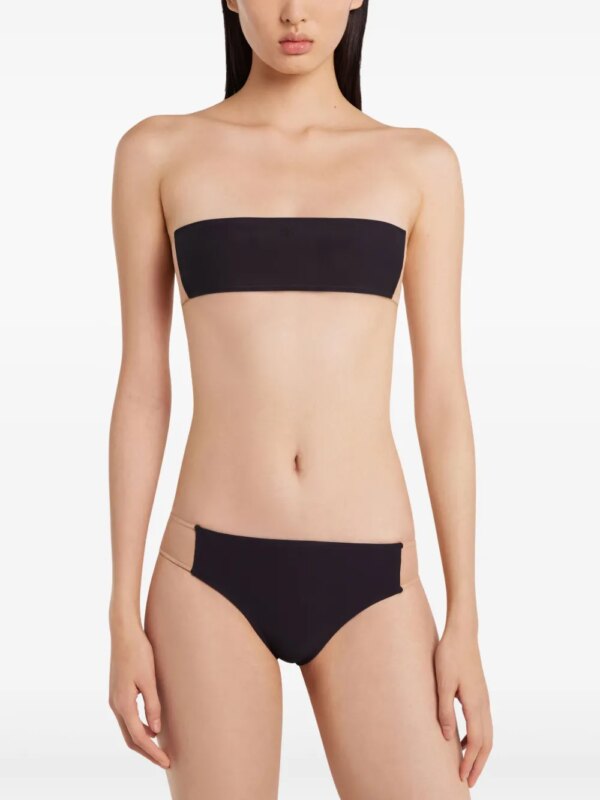 Courrèges Illusion bikini - Zwart