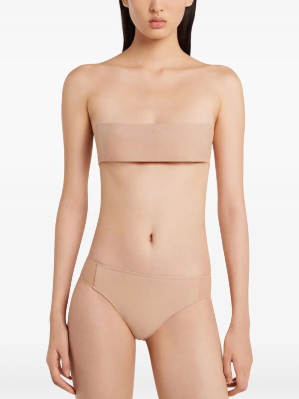 Courrèges Illusion bikini - Beige