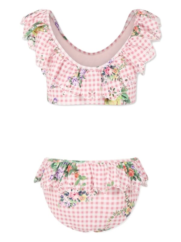 Camilla Kids Geruite bikini - Roze
