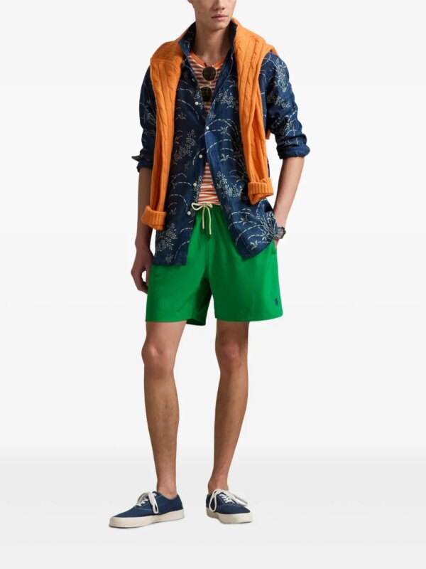 Polo Ralph Lauren Effen zwembroek - Groen