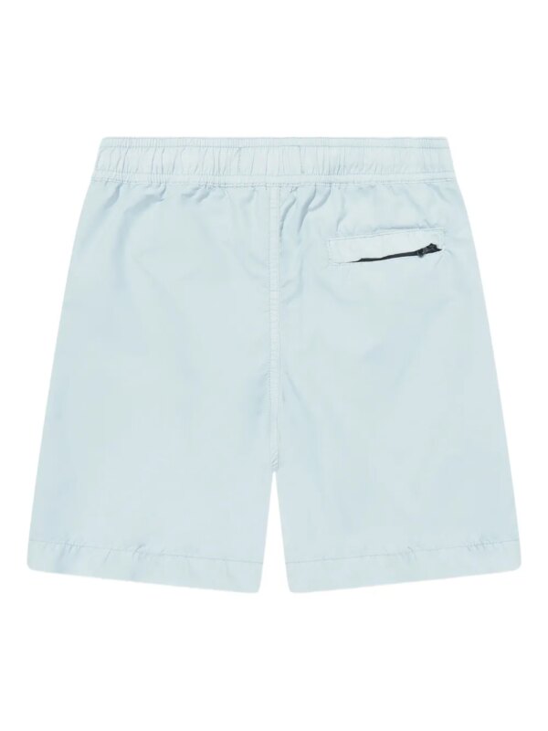 Stone Island Junior Zwembroek met Compass-logopatch - Blauw