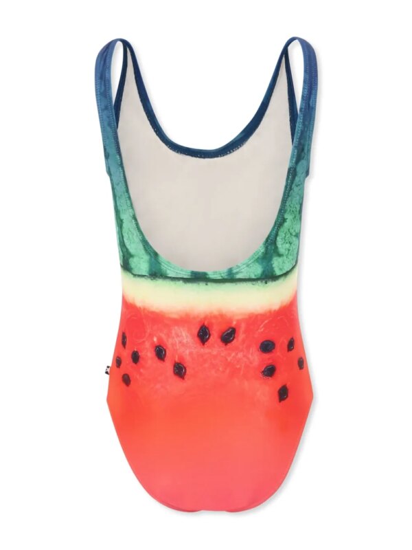 Molo Badpak met watermeloenprint - Groen