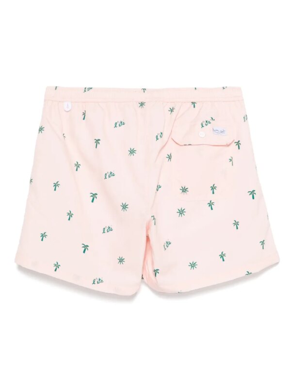 Maison Labiche Palm Trees zwembroek - Roze