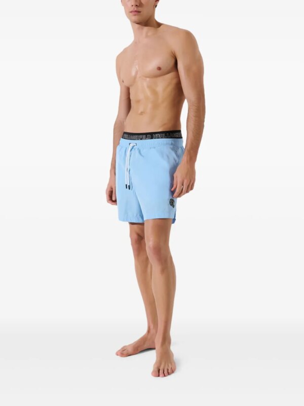 Karl Lagerfeld Ikon zwembroek - Blauw