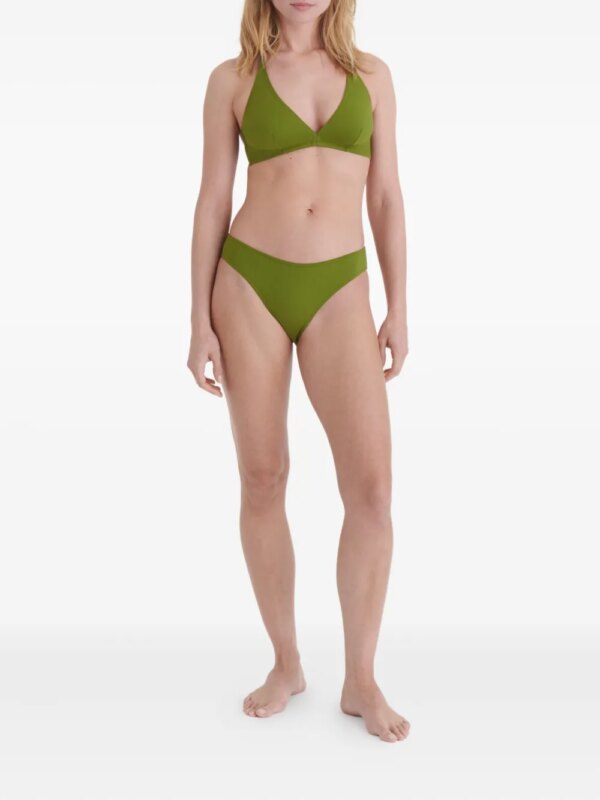 ERES Gang triangel bikinitop met striksluiting - Groen