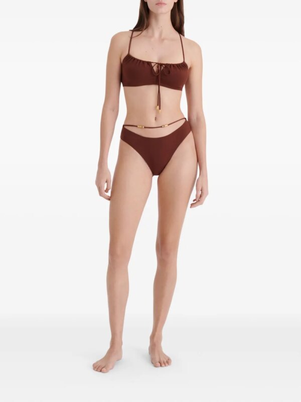 ERES Abysses cropped bikinitop - Bruin