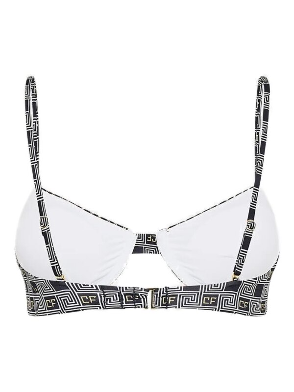 Camilla Temple of Dendara bikinitop met beugel - Zwart