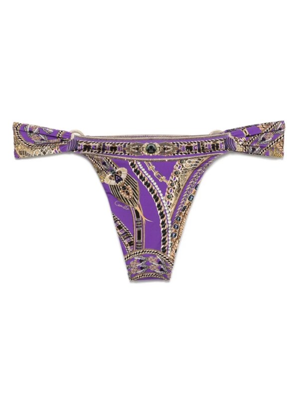 Camilla Broek met ring - Paars