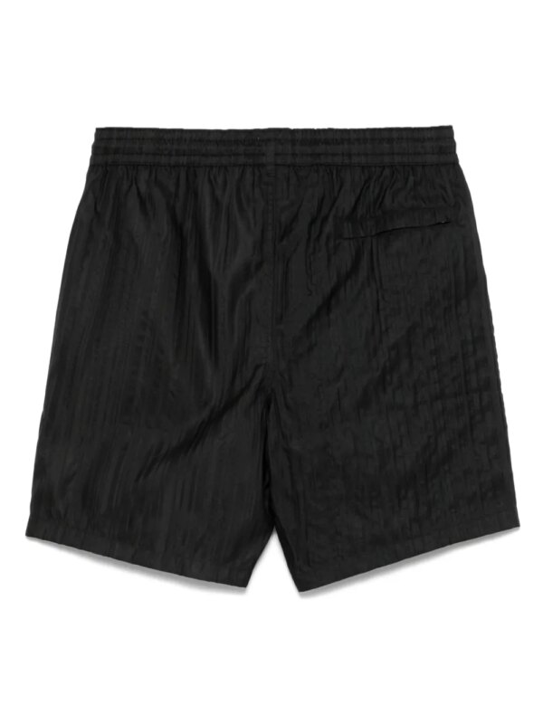 Paul Smith Zwembroek met jacquard - Zwart