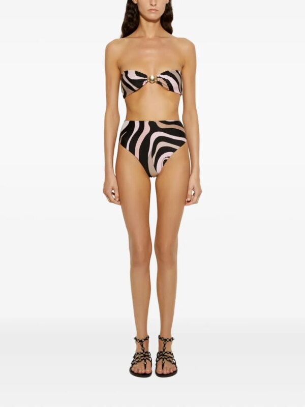 PUCCI Marmo bikinitop - Zwart