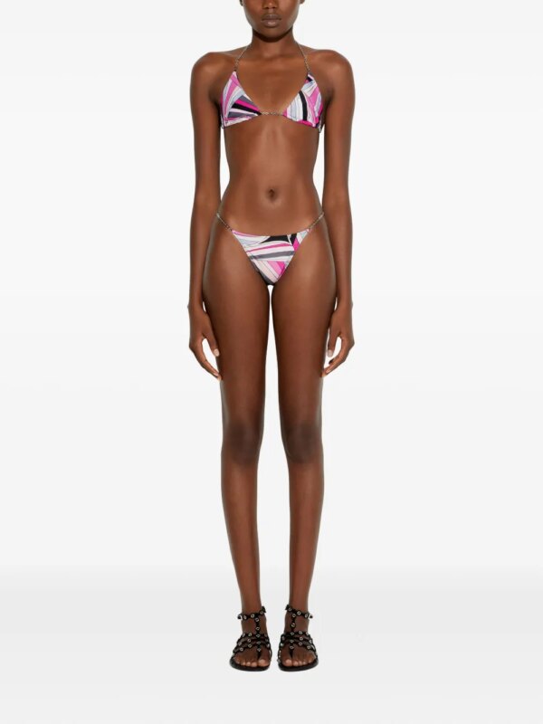 PUCCI Bikinislip met Iride-print - Roze
