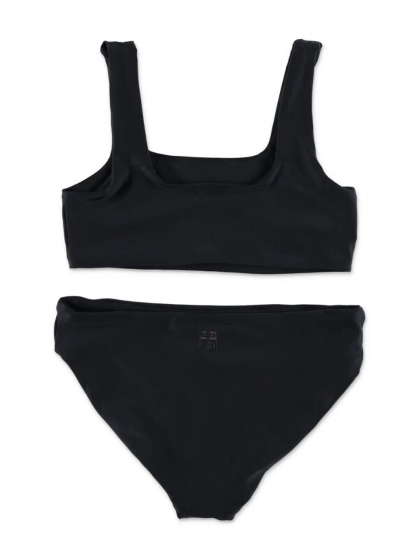 Givenchy Kids Bikini met logoprint - Zwart