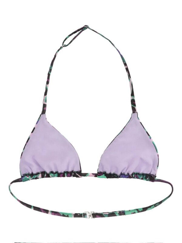 Versace Kids Bikini met print - Paars