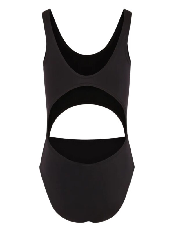 DSQUARED2 KIDS Badpak met logoprint - Zwart