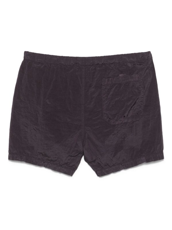 Stone Island Zwembroek met Compass-logopatch - Paars