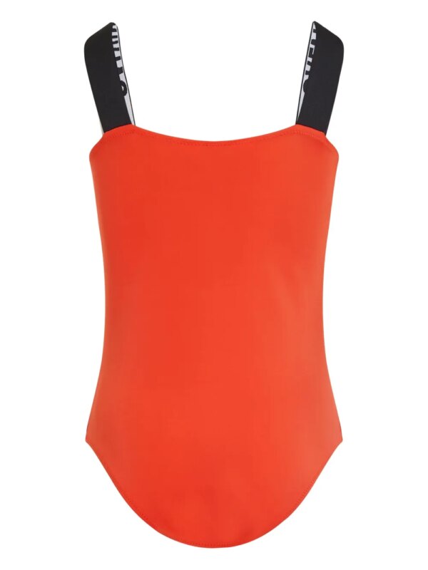 Calvin Klein Kids Badpak met logoprint - Rood