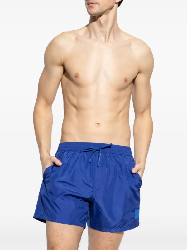 Balmain Zwembroek met logopatch - Blauw