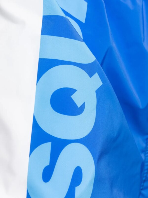 DSQUARED2 Zwembroek met logoprint - Blauw