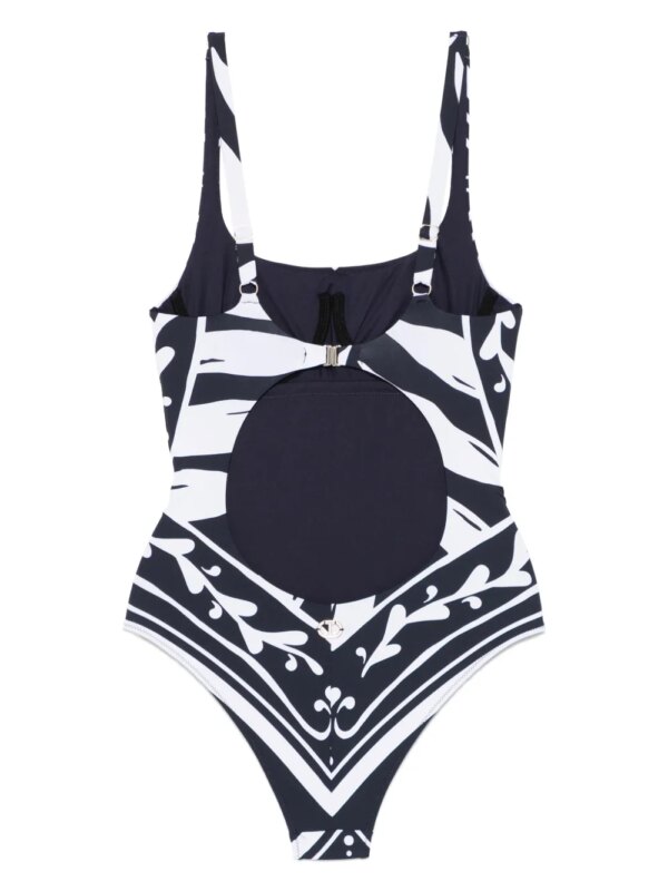 TWINSET Badpak met print - Blauw