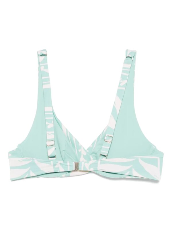 TWINSET Bikinitop met print - Groen
