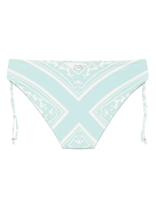 TWINSET Bikinislip met print - Groen