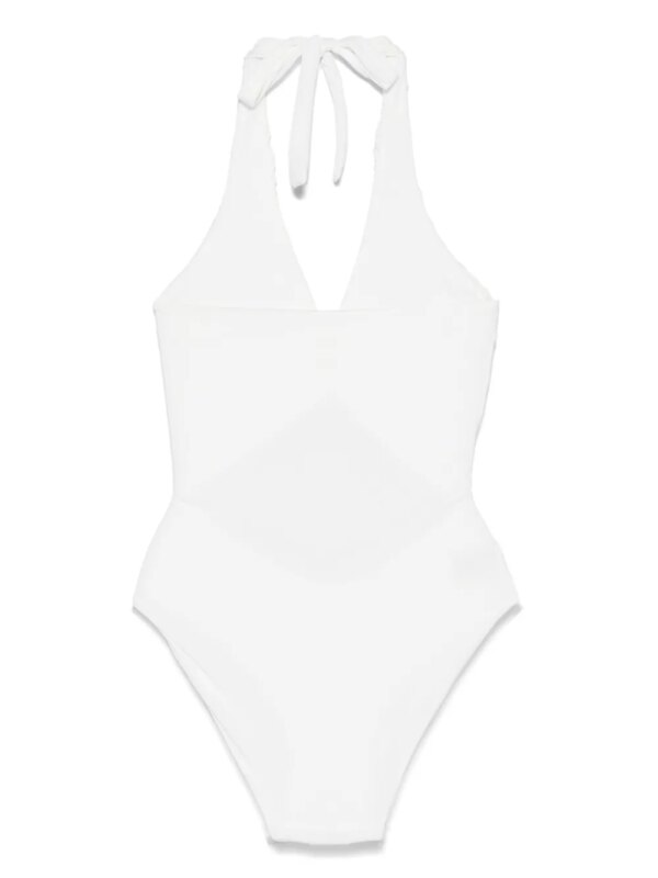 Maygel Coronel Badpak met print - Wit