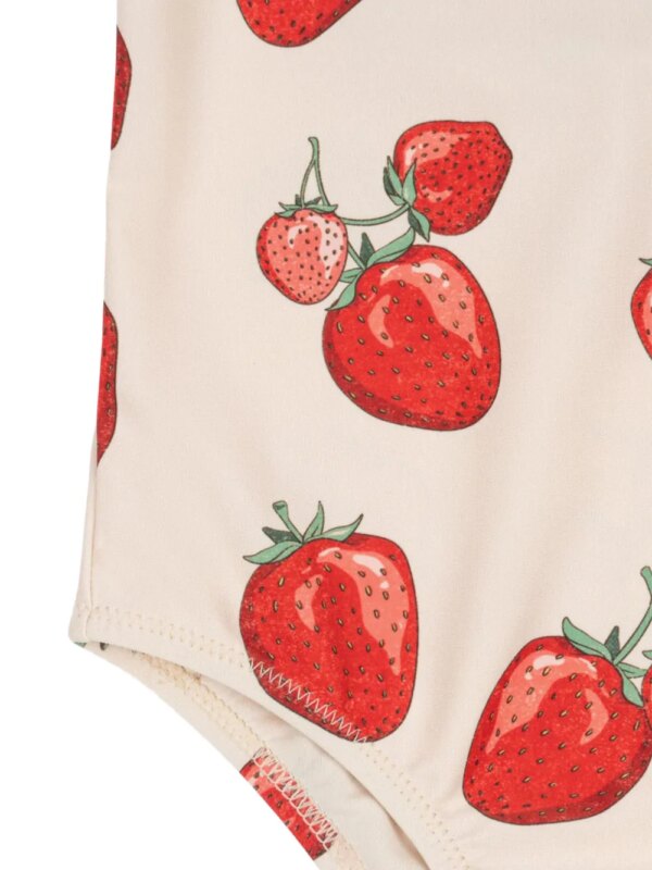 Konges Sløjd Badpak met print - Wit