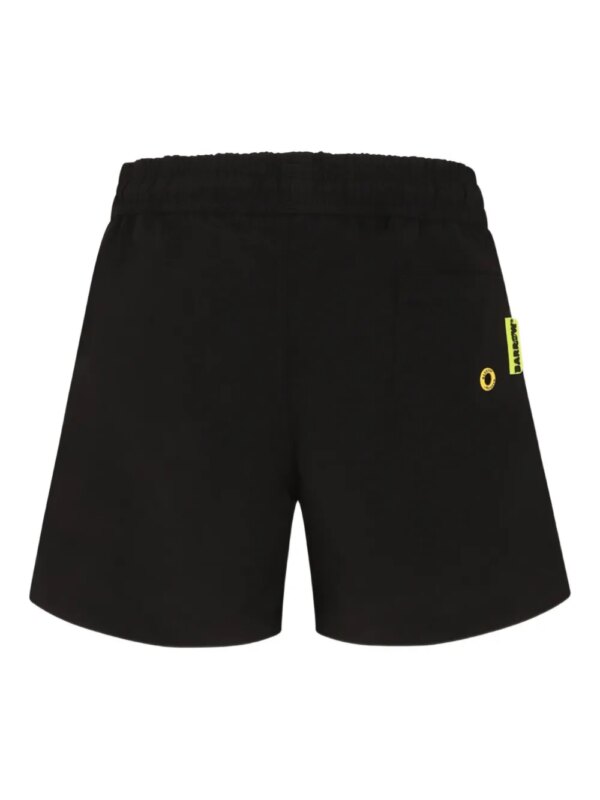 Barrow kids Zwembroek met logoprint - Zwart